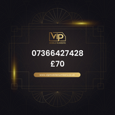 Vip phone number 17 07366427428 - premium VIP UK number for sale