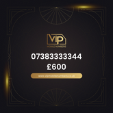 Buy mobile number fast delivery 07383333344 - premium VIP UK number for sale