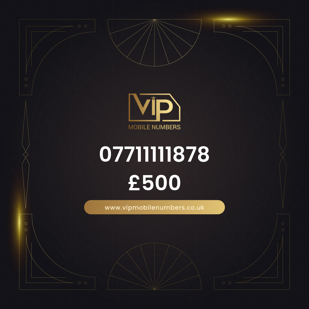 Uk mobile number gift mobile number 07711111878 - premium VIP UK number for sale