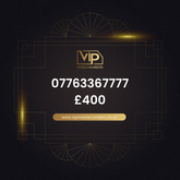 Buy mobile number online 07763367777 - premium VIP UK number for sale