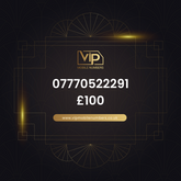 Order gold mobile number 07770522291 - premium VIP UK number for sale