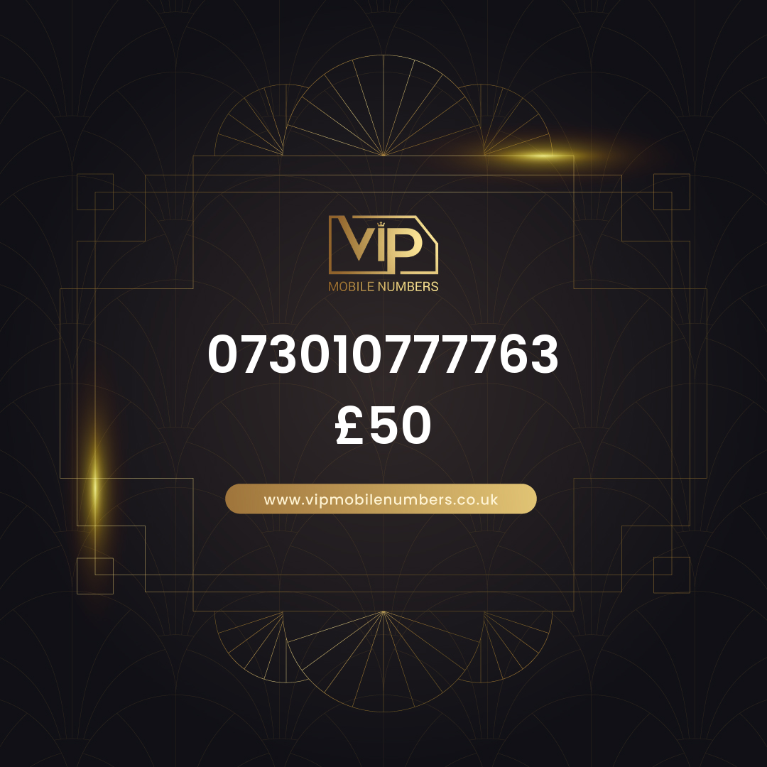 Buy mobile number fast delivery 073010777763 - premium VIP UK number for sale
