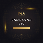 Buy mobile number fast delivery 073010777763 - premium VIP UK number for sale