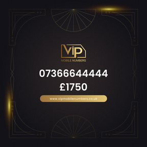 Secure your vip sim today 07366644444 - premium VIP UK number for sale