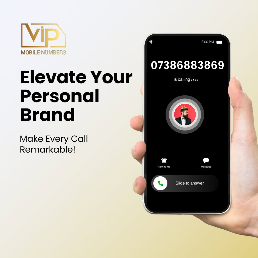 Uk mobile number to buy 07386883869 - premium VIP UK number for sale