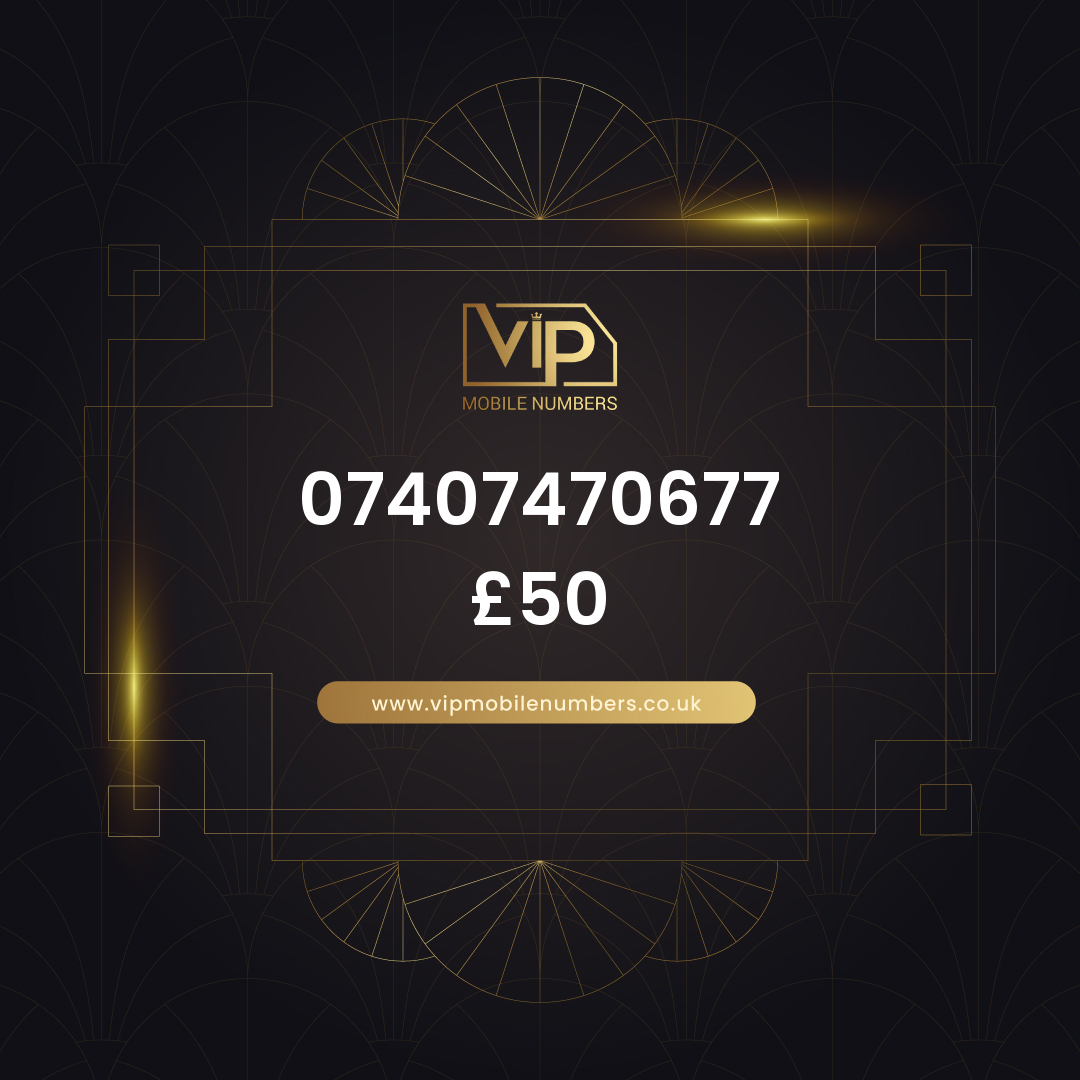 Buy mobile number on lebara 07407470677 - premium VIP UK number for sale
