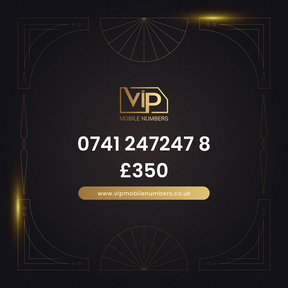 Purchase phone number online 0741 247247 8 - premium VIP UK number for sale