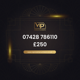 Premium sim card with number 17 07428 786110 - premium VIP UK number for sale