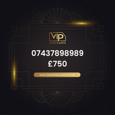 Buy a rare mobile number today 07437898989 - premium VIP UK number for sale