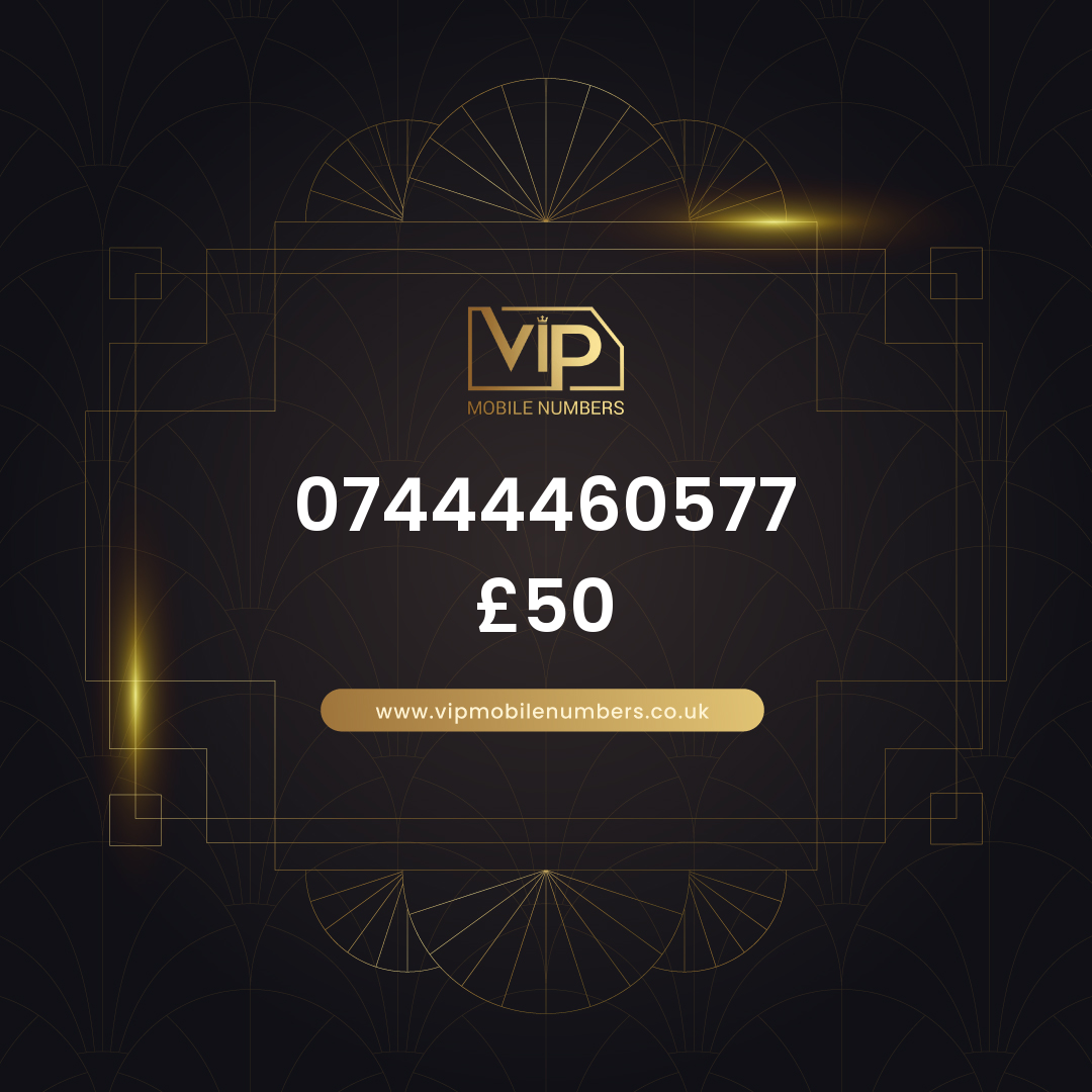 Buy mobile number on three 07444460577 - premium VIP UK number for sale