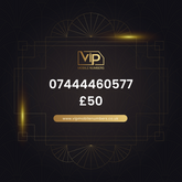 Buy mobile number on three 07444460577 - premium VIP UK number for sale