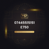 Best vip numbers for business 07445515151 - premium VIP UK number for sale