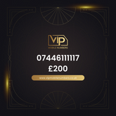 Grab a gold sim before it's gone 07446111117 - premium VIP UK number for sale