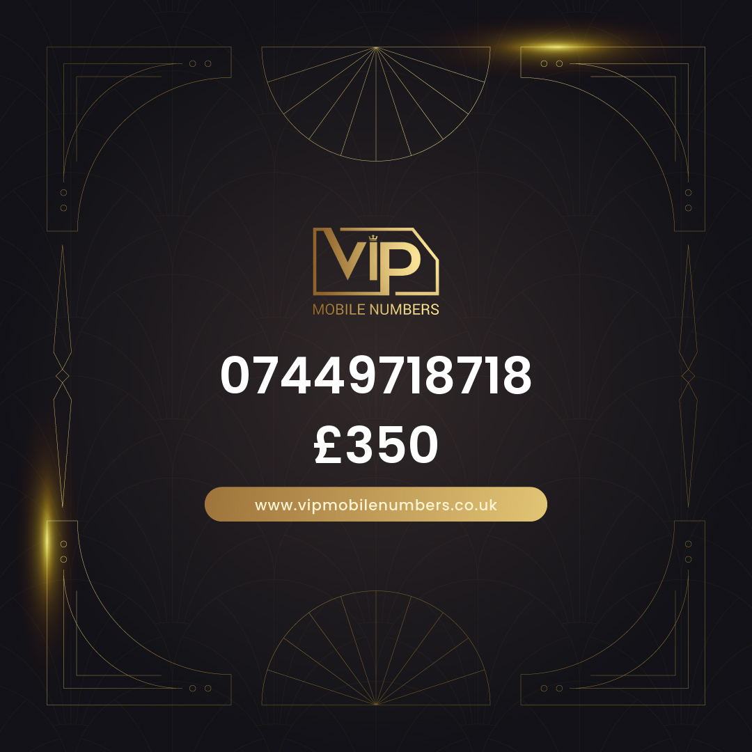 Vip phone number 18 07449718718 - premium VIP UK number for sale