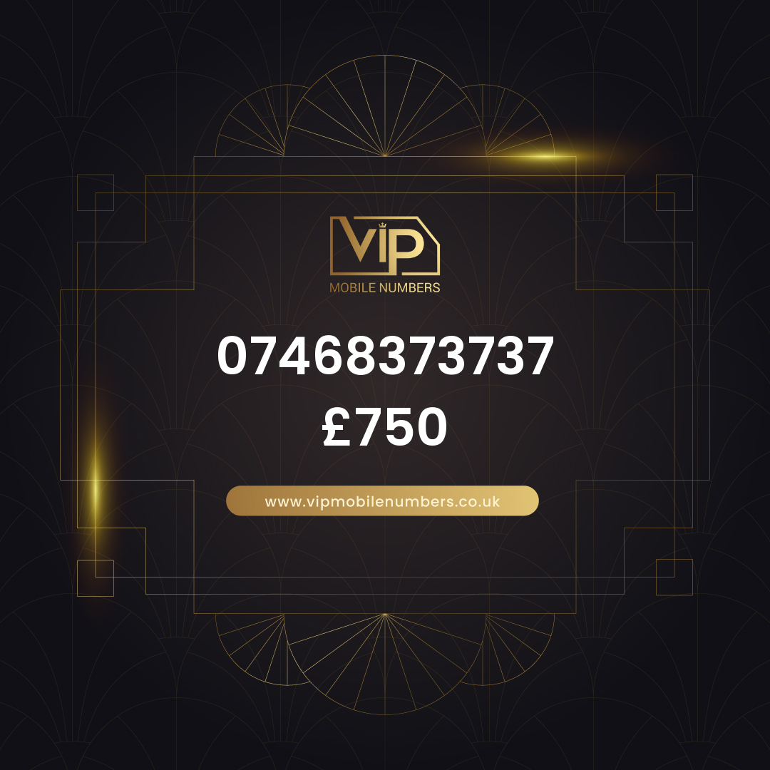 Uk premium telephone numbers 07468373737 - premium VIP UK number for sale