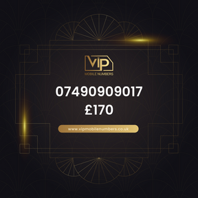 Vip phone number 10 07490909017 - premium VIP UK number for sale