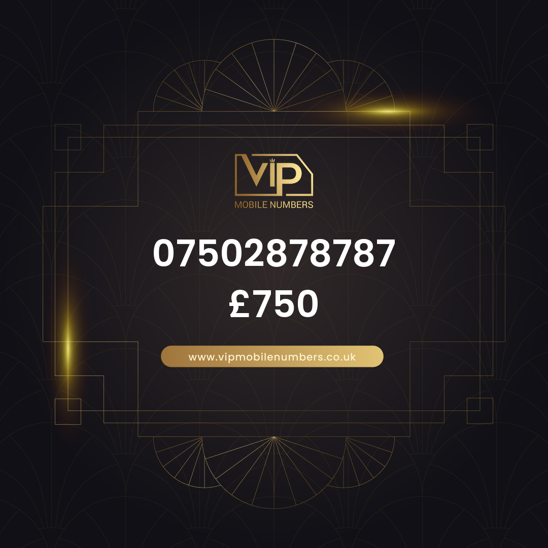 Vip phone number 8 07502878787 - premium VIP UK number for sale