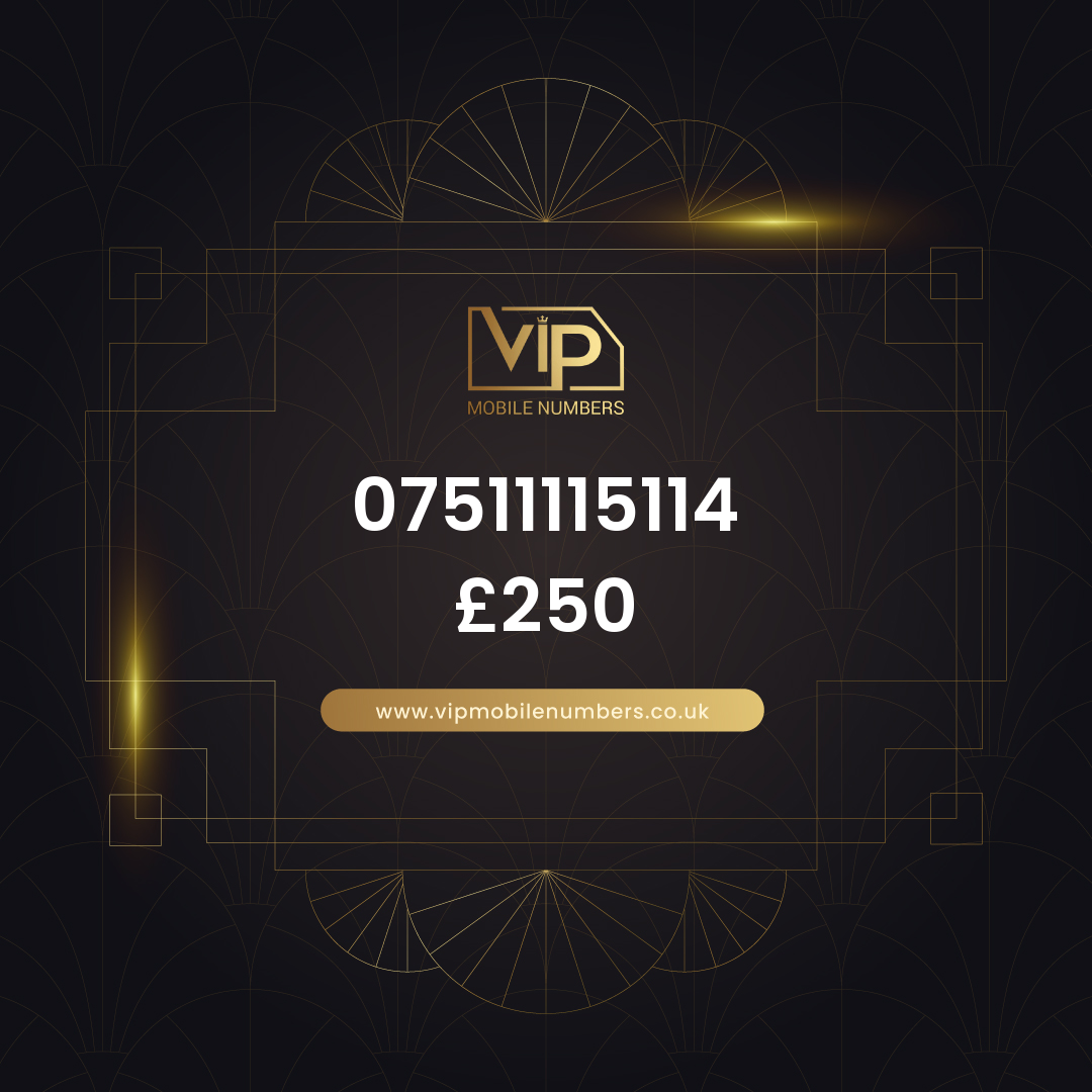 Vip phone number 19 07511115114 - premium VIP UK number for sale