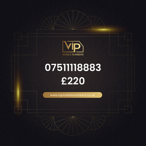 Premium sim card with number 14 07511118883 - premium VIP UK number for sale