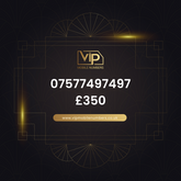 Own a uk premium number 07577497497 - premium VIP UK number for sale