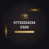 Free delivery vip phone number 07733234234 - premium VIP UK number for sale