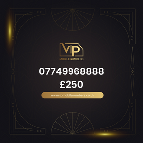 Fancy numbers 07749968888 - premium VIP UK number for sale