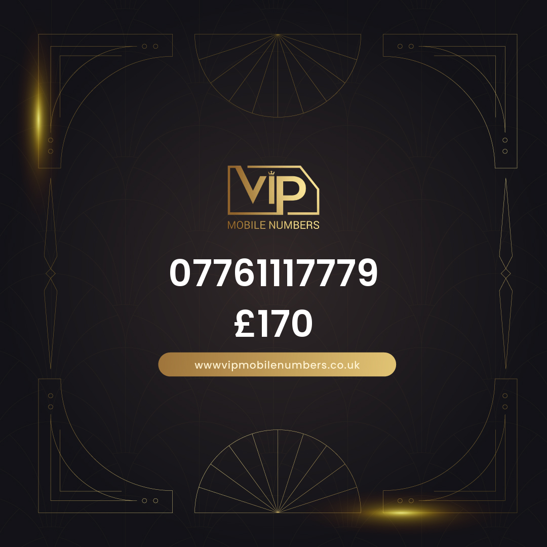 Premium sim card with number 15 07761117779 - premium VIP UK number for sale