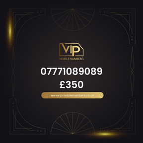 Gold vip mobile numbers 07771089089 - premium VIP UK number for sale