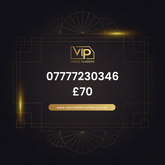 Get noticed with vip phone number 07777230346 - premium VIP UK number for sale