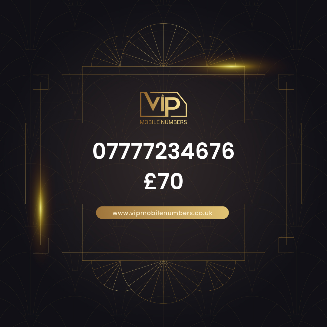 Lucky uk mobile numbers for sale 07777234676 - premium VIP UK number for sale