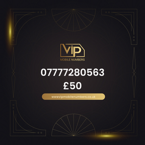 Buy a mobile number 07777280563 - premium VIP UK number for sale