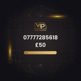 Exclusive sim card, no monthly bills 07777285618 - premium VIP UK number for sale