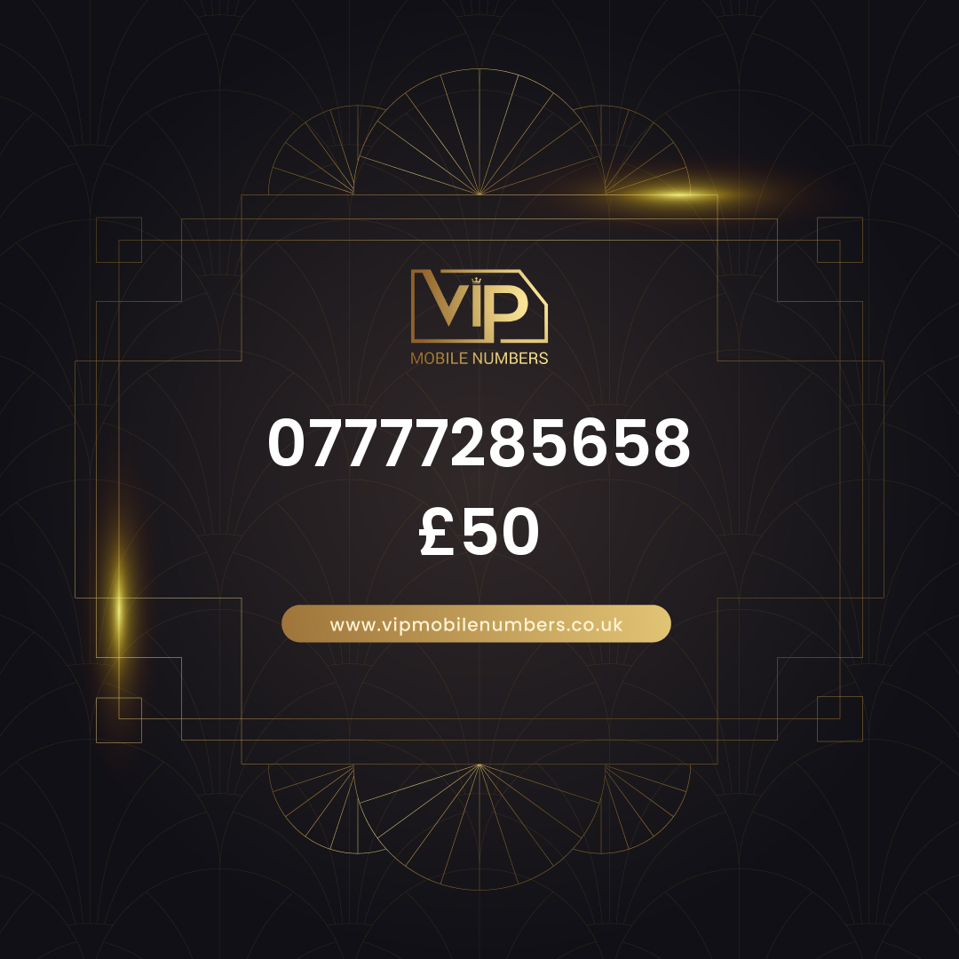 Gold vip mobile numbers 07777285658 - premium VIP UK number for sale