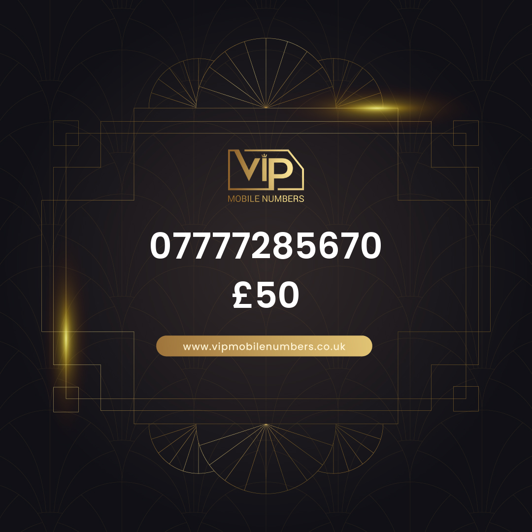 Vip phone number 13 07777285670 - premium VIP UK number for sale