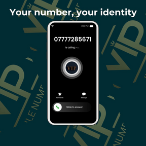 Premium sim card with number 18 07777285671 - premium VIP UK number for sale