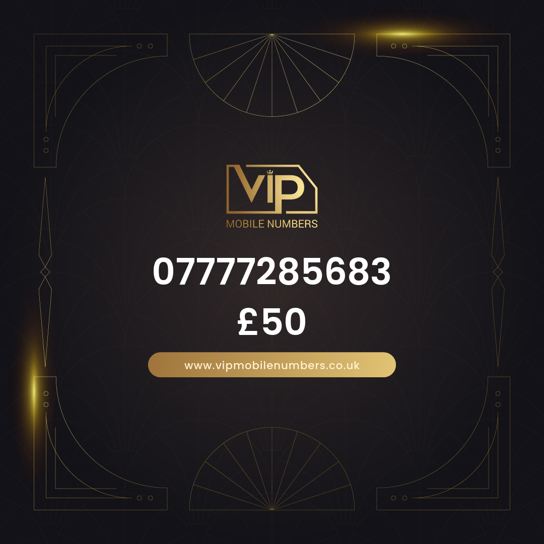 Buy branded mobile number 07777285683 - premium VIP UK number for sale