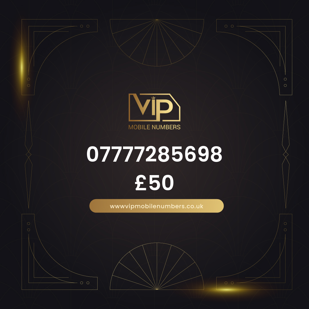 Memorable phone number 13 07777285698 - premium VIP UK number for sale