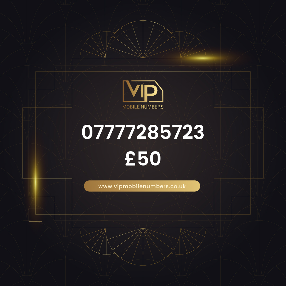 Vip phone number 7 07777285723 - premium VIP UK number for sale