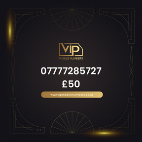 Vip phone number 7 07777285727 - premium VIP UK number for sale