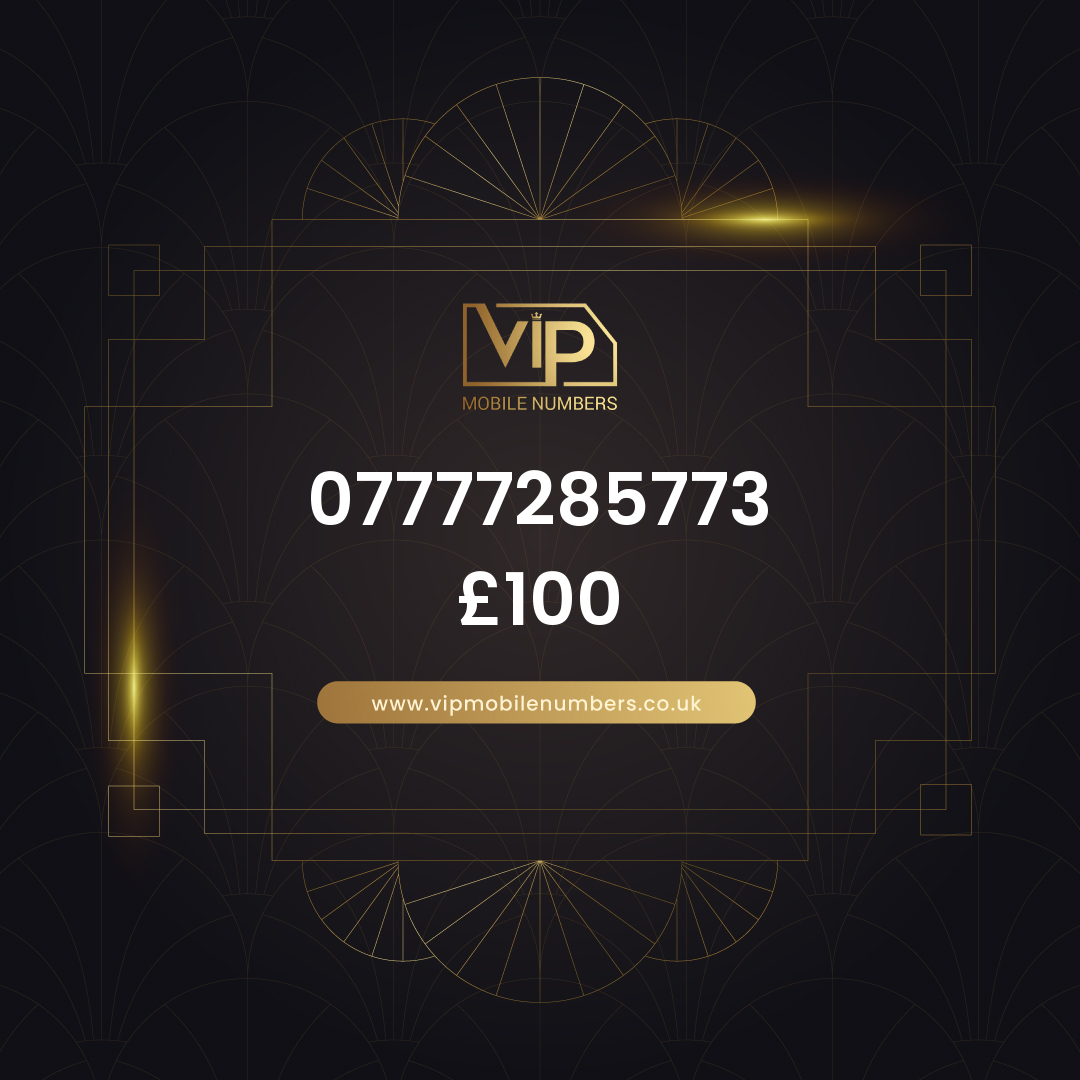 Get noticed with vip phone number 07777285773 - premium VIP UK number for sale
