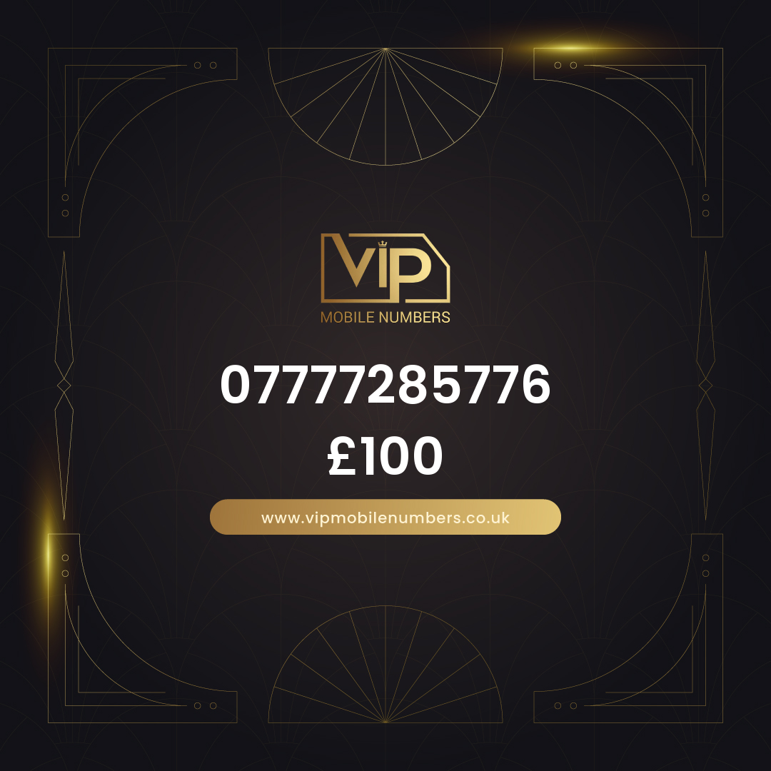 Best vip numbers for business 07777285776 - premium VIP UK number for sale