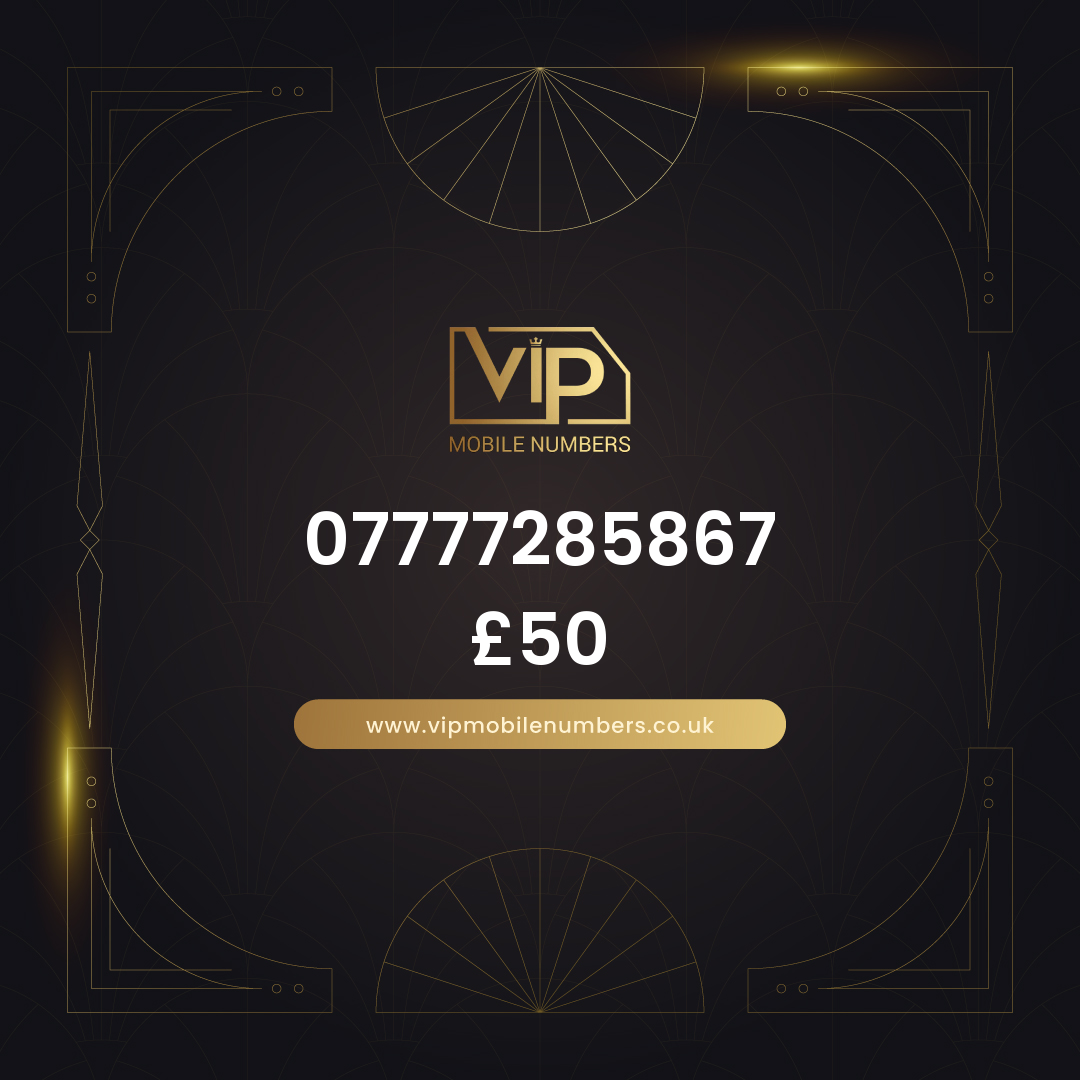 Vip phone number 15 07777285867 - premium VIP UK number for sale