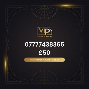 Uk mobile number starting with 077 07777438365 - premium VIP UK number for sale