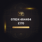 Fancy numbers 07824 464464 - premium VIP UK number for sale