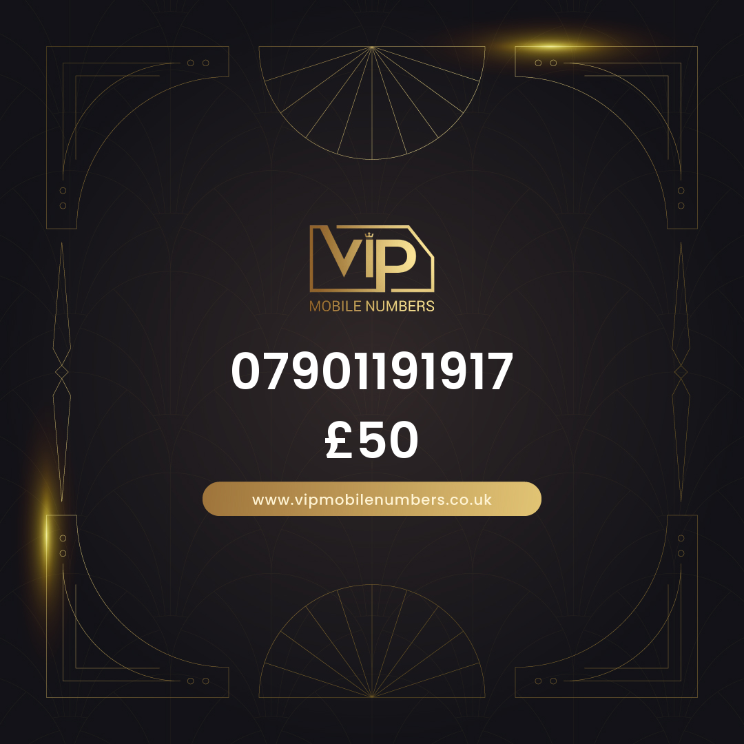 Uk exclusive sim card number 07901191917 - premium VIP UK number for sale