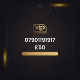 Uk exclusive sim card number 07901191917 - premium VIP UK number for sale