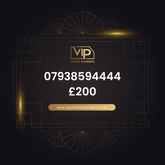 New sim with gold number 07938594444 - premium VIP UK number for sale