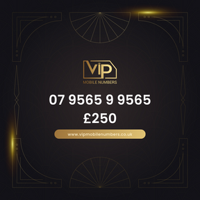 Buy premium digits phone number 07 9565 9 9565 - premium VIP UK number for sale